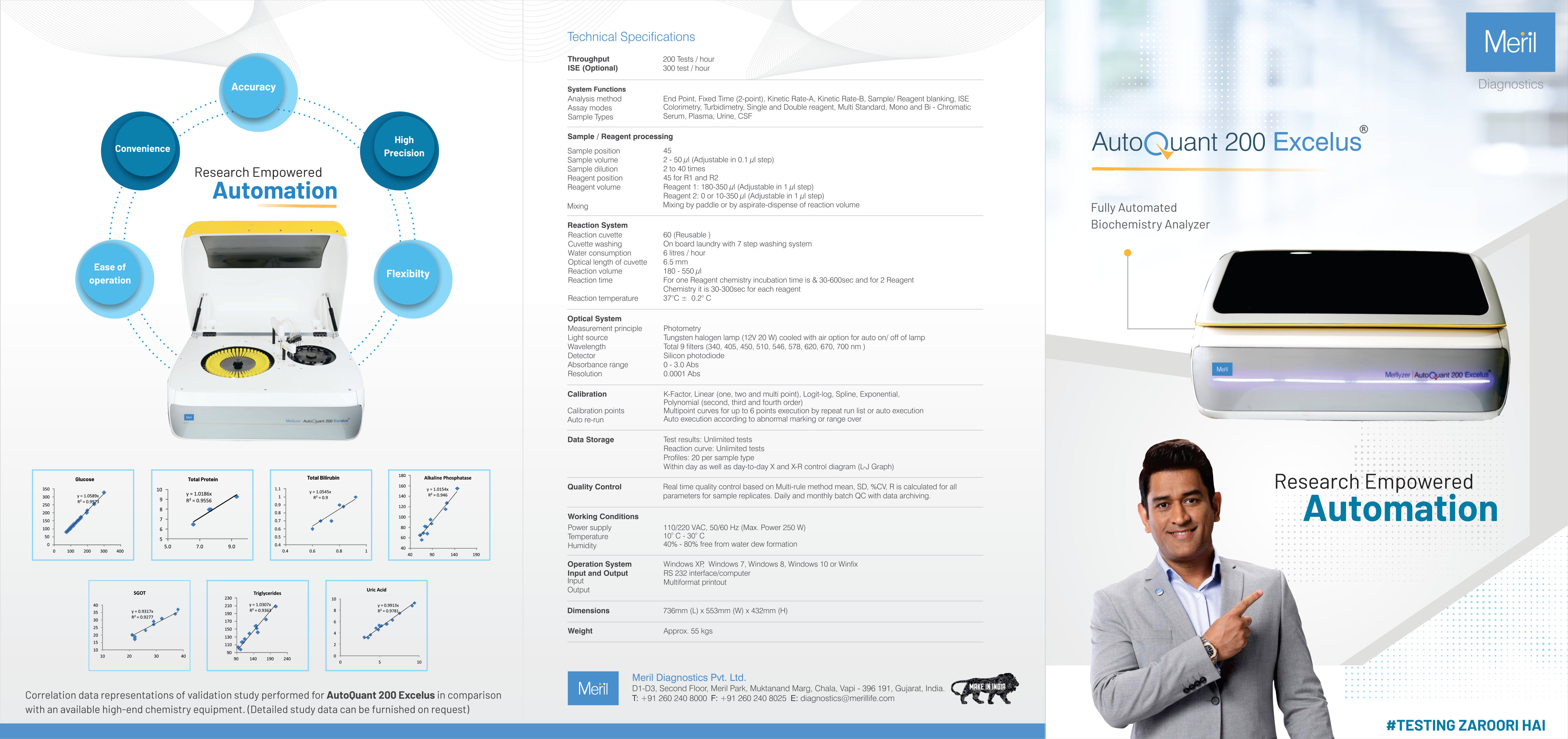 AutoQuant 200 Excelus Fully Automated Biochemistry Analyzer