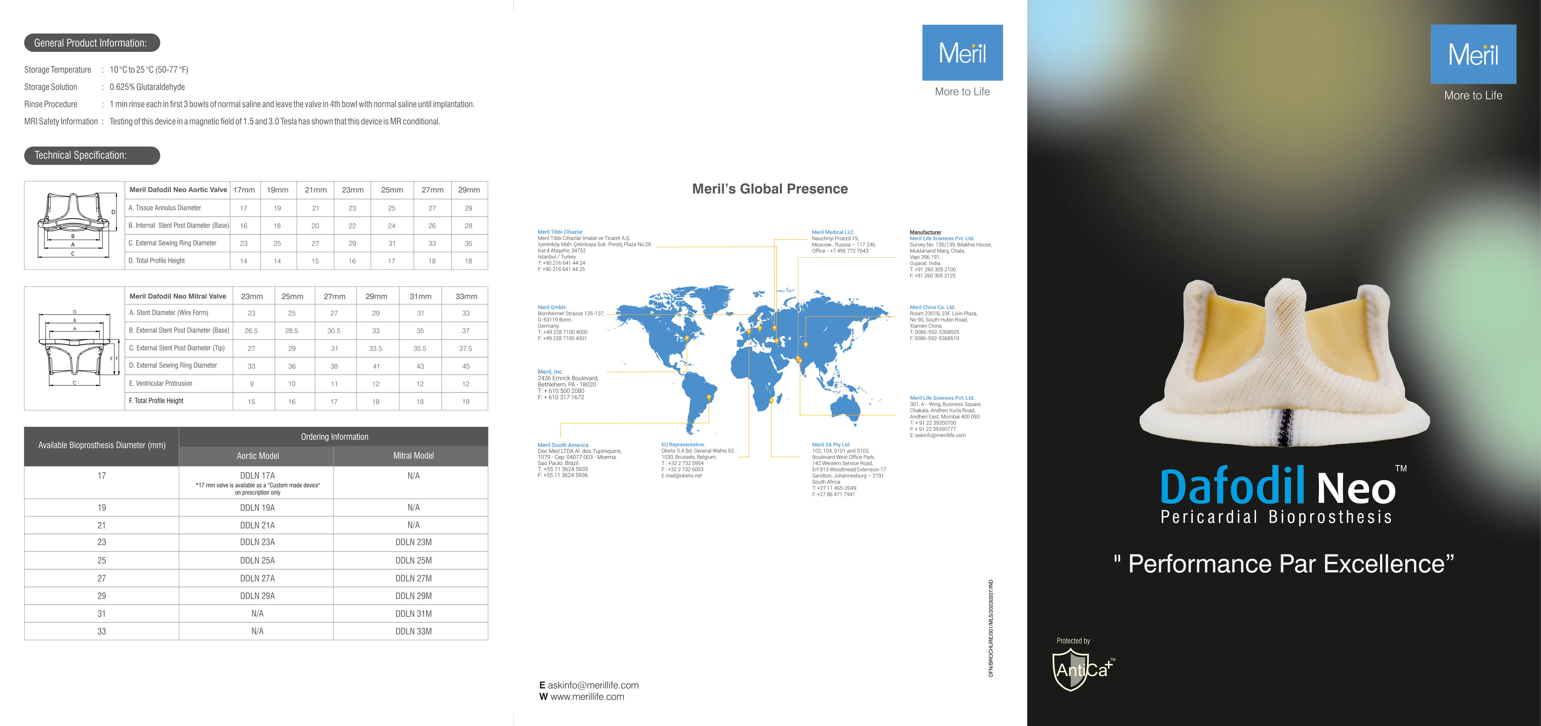 Meril Dafodil Neo Aortic Valve