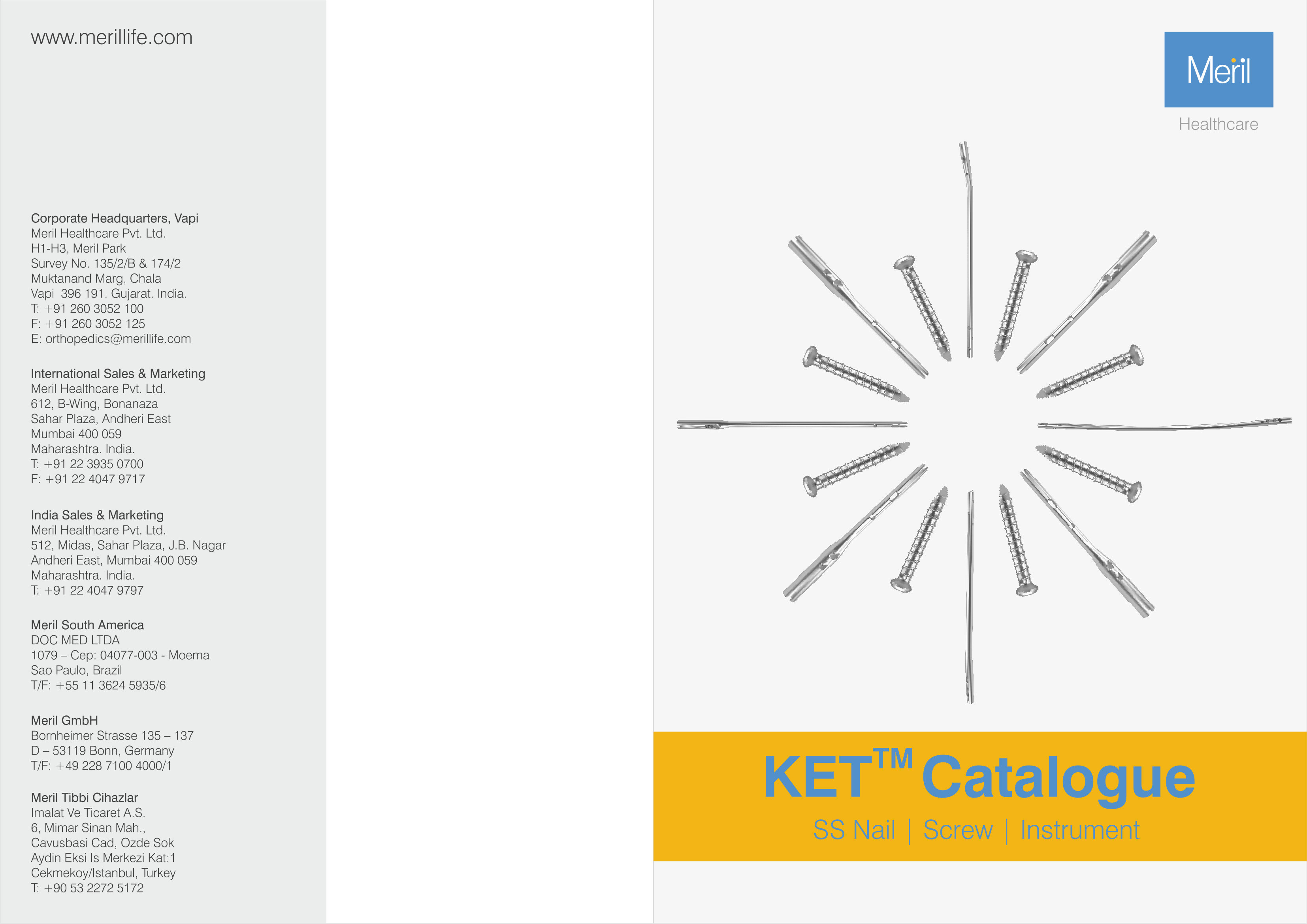 KET SS Nail Instruments